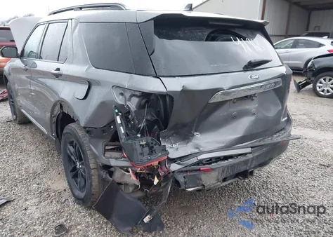 2021 Ford Explorer Xlt from USA, damaged, VIN 1FMSK8DH7MGB41965